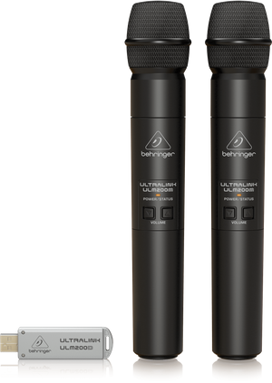 Behringer Ultralink ULM202USB Wireless USB Dual Microphone System